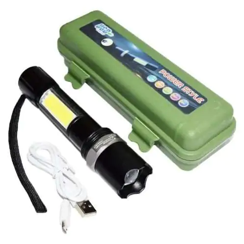 Купити оптом Купити Ліхтарик ручний з microUSB BL-9626 оптом - ціна 122 грн в Україні 