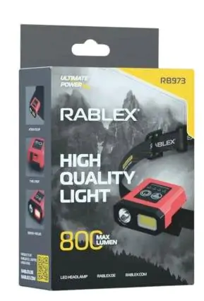 Купити оптом Купити Налобний ліхтар RABLEX RB-973 оптом - ціна 211 грн в Україні 