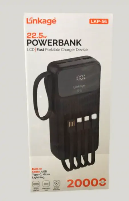 Купить оптом Повербанк 20000mAh LINKAGE LKP-56 (22.5W) в Украине 