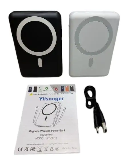 Купити оптом Купити Повербанк Yiisonger Magnetic Wireless KT-DO11 10000 mAh оптом - ціна 502 грн в Україні , зображення 2