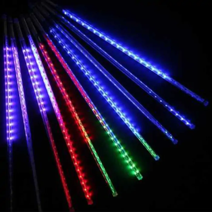 Купить оптом Гирлянда LED Сосулька мультицвет 50см в Украине 