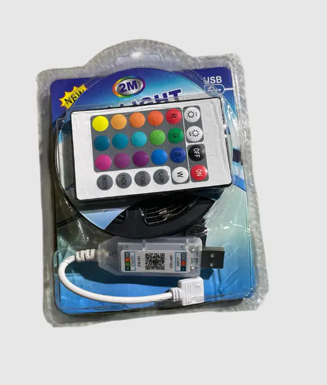 Купить оптом Светодиодная лента RGB (2 метра) для фоновой подсветки телевизора (приложение на телефон) в Украине 