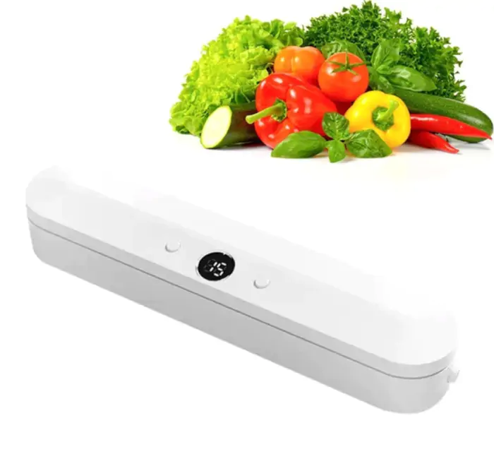 Купити оптом Купити Машина для вакуумування та зварювання пакетів з дисплеєм 120W Vacuum Sealer MA-671/SJT-618 оптом - ціна 355 грн в Україні 