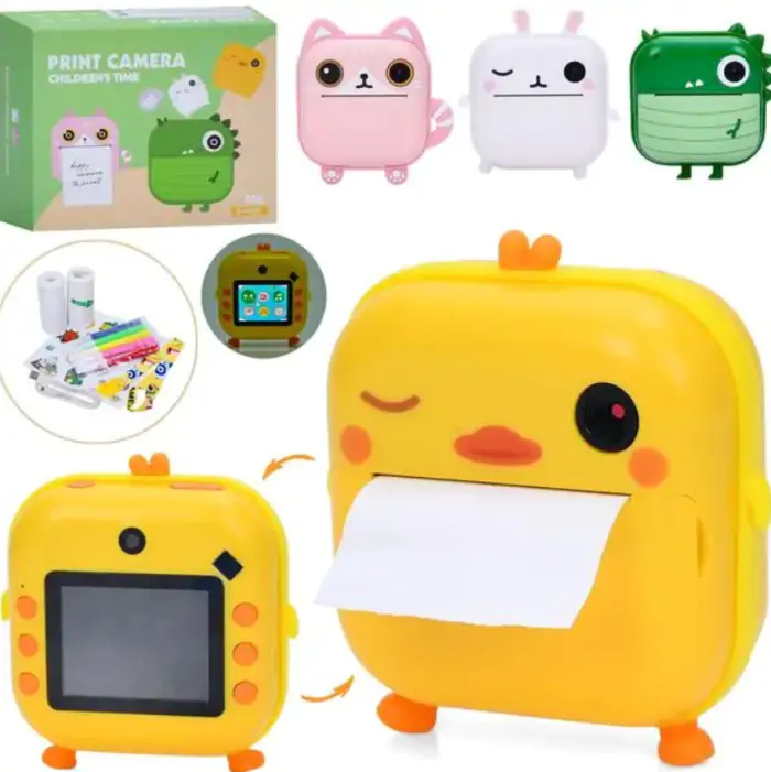 Купить оптом Детский фотоаппарат с дисплеем PRINTER CAMERA CHILDRENS TIME M2 (+принтер) в Украине 