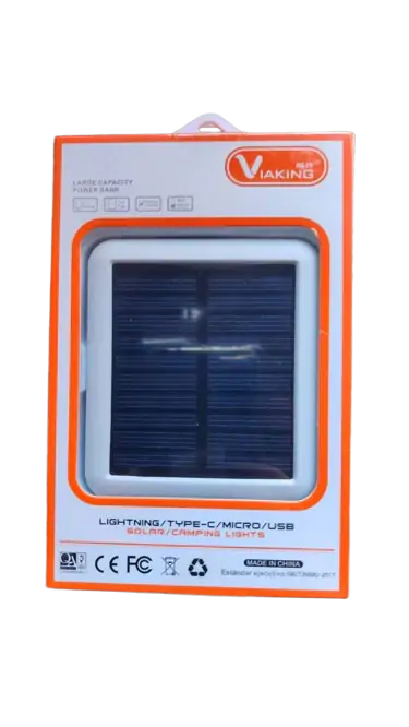 Купить оптом Повербанк Solar Camping Lights lightning/Type-C/microUSB/USB (20000 mAh) в Украине 