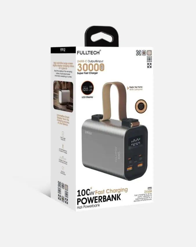 Купить оптом Повербанк FULLTECH 30000 mAh (PD 100W) FP12 в Украине 