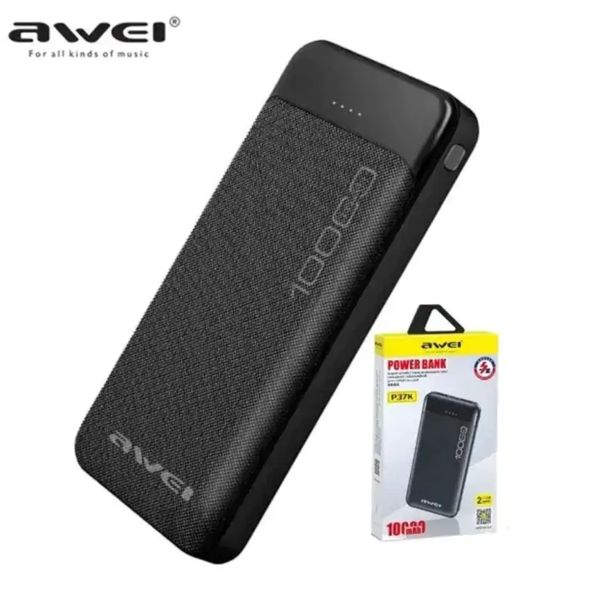 Купити оптом Купити Повербанк 10000 mAh AWEI P37K оптом - ціна 407 грн в Україні 