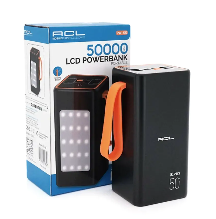 Купити оптом Купити Повербанк ACL 50000 mAh (PD 22.5W) PW-55 оптом - ціна 1536 грн в Україні 