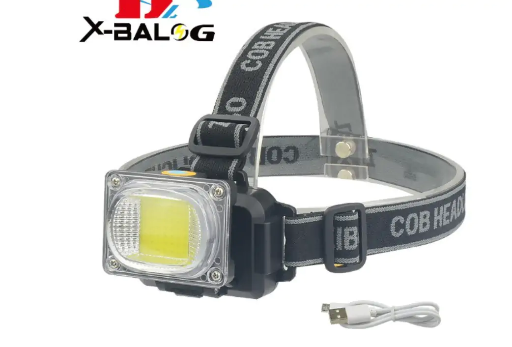 Купить оптом Налобный фонарь на батарейках 3xAAA 6658A (1LED-COB) в Украине 