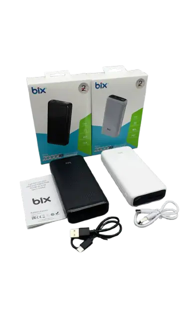 Купить оптом Повербанк 20000mAh BIX BXPB204 (USB 22,5W + Type-C PD 20W) в Украине 