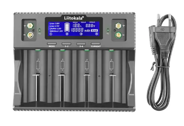 Купити оптом Купити Зарядний на 4 акумулятори LiitoKala Lii-D4XL (універсальний) оптом - ціна 657 грн в Україні 