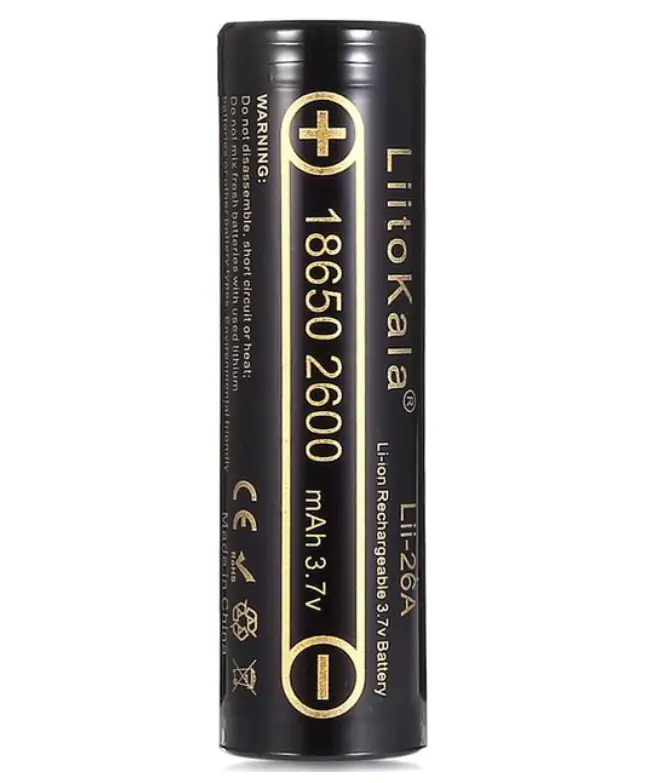 Купити оптом Купити Акумулятор 18650 LitoKala Lii-26A 2600mAh (Original) оптом - ціна 108 грн в Україні 