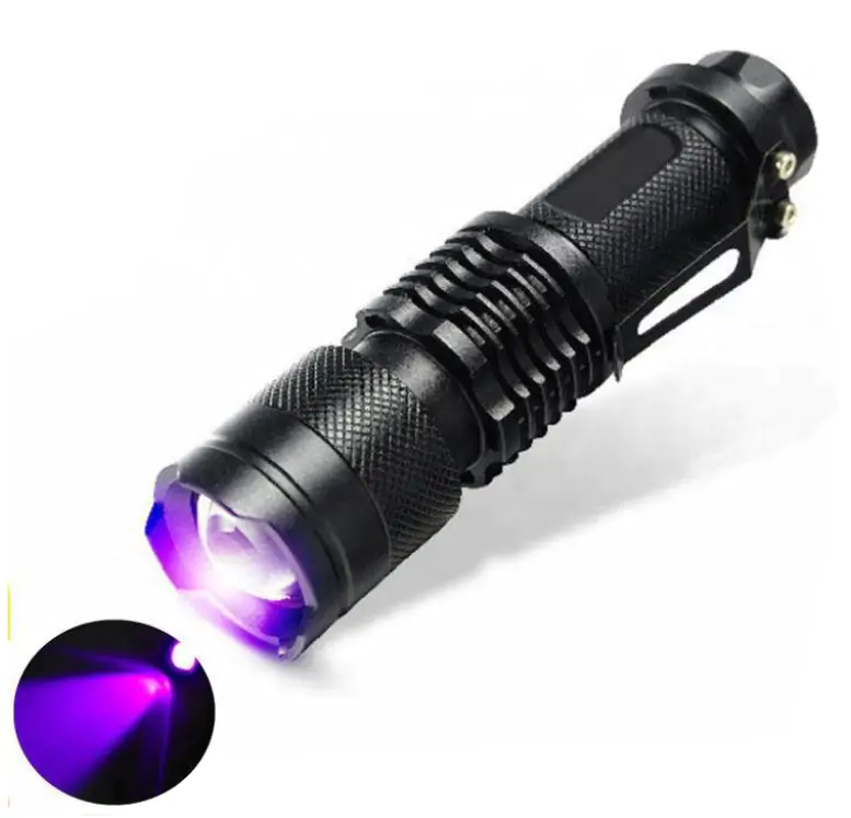 Купити оптом Купити Ліхтарик ручний ультрафіолет 1хАА/1x14500 K11-395UV (УФ + один режим) оптом - ціна 104 грн в Україні 