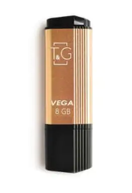 Купить оптом Флешка USB 8GB T&G Vega 121 золото в Украине 
