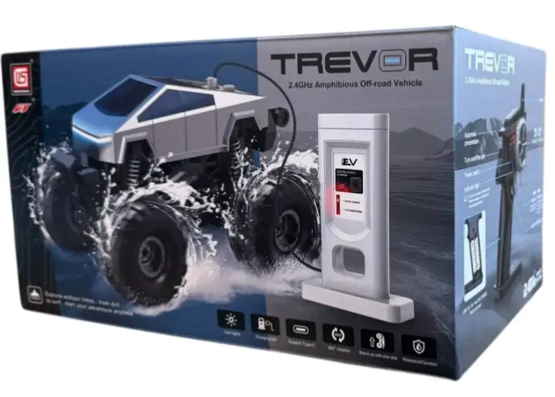 Купити оптом Купити Машинка на радіокеруванні Tesla Cybertruck CV-B907 оптом - ціна 936 грн в Україні 