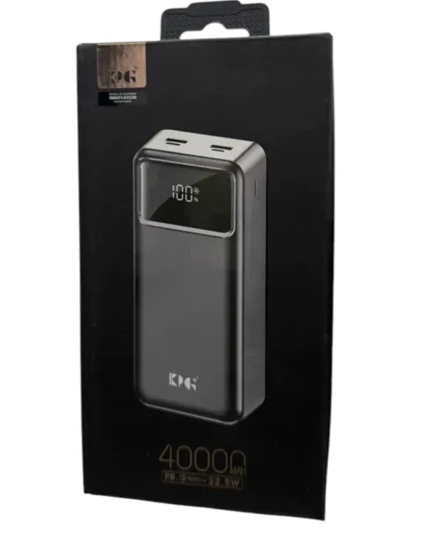 Купити оптом Купити Повербанк 40000mAh KPG KPG-402 (PD22.5W QC3.0) оптом - ціна 1441 грн в Україні 