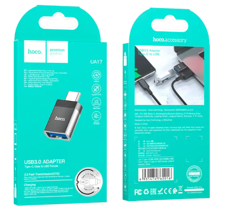 Купить оптом Переходник Type-C to USB3.0 в Украине 