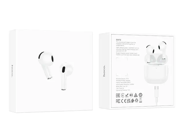 Купити оптом Купити Навушники бездротові вкладки HOCO EW78 оптом - ціна 303 грн в Україні 