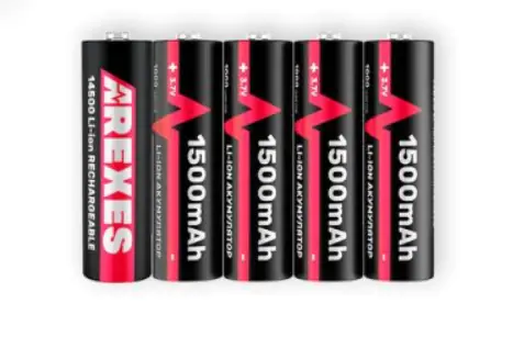 Купити оптом Купити Акумулятор 14500 LitoKala 3.7V 1500mAh оптом - ціна 62 грн в Україні 