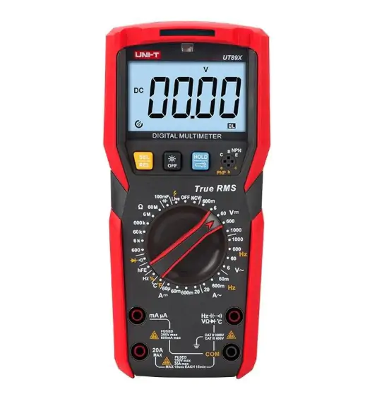 Купить оптом Профессиональный мультиметр UNI-T UT89X (Original) в Украине 
