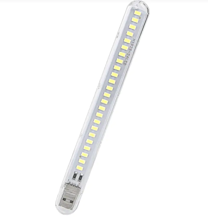 Купити оптом Купити USB ліхтар лампа світлодіодна 24LED (працює від повербанку) оптом - ціна 37 грн в Україні 