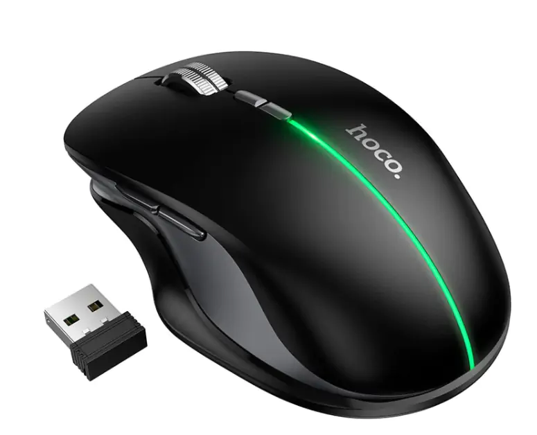 Купити оптом Купити Миша бездротова HOCO GM40 (RGB) оптом - ціна 319 грн в Україні 