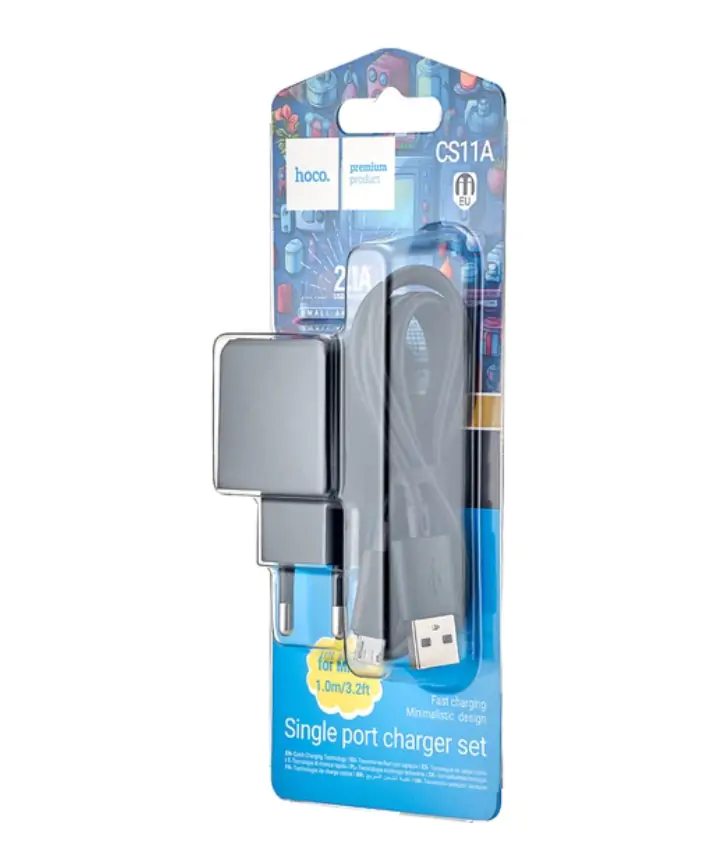 Купити оптом Купити Зарядне мережеве HOCO CS11A (220V) оптом - ціна 56 грн в Україні 