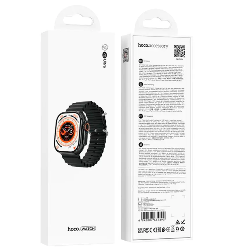 Купити оптом Купити Смарт годинник Ultra Smart HOCO Y23 оптом - ціна 736 грн в Україні 