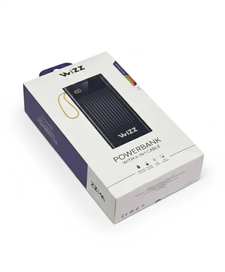 Купити оптом Купити Повербанк Wizz 30000 mAh 4in1 (Cable/Flashlight) WP033S оптом - ціна 980 грн в Україні 