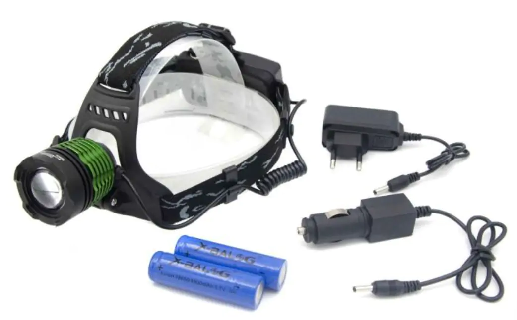 Купити оптом Купити Світлодіодний ліхтар налобний ліхтарик на голову X-Balog BL-2188 XML T6 (від мережі) оптом - ціна 193 грн в Україні 