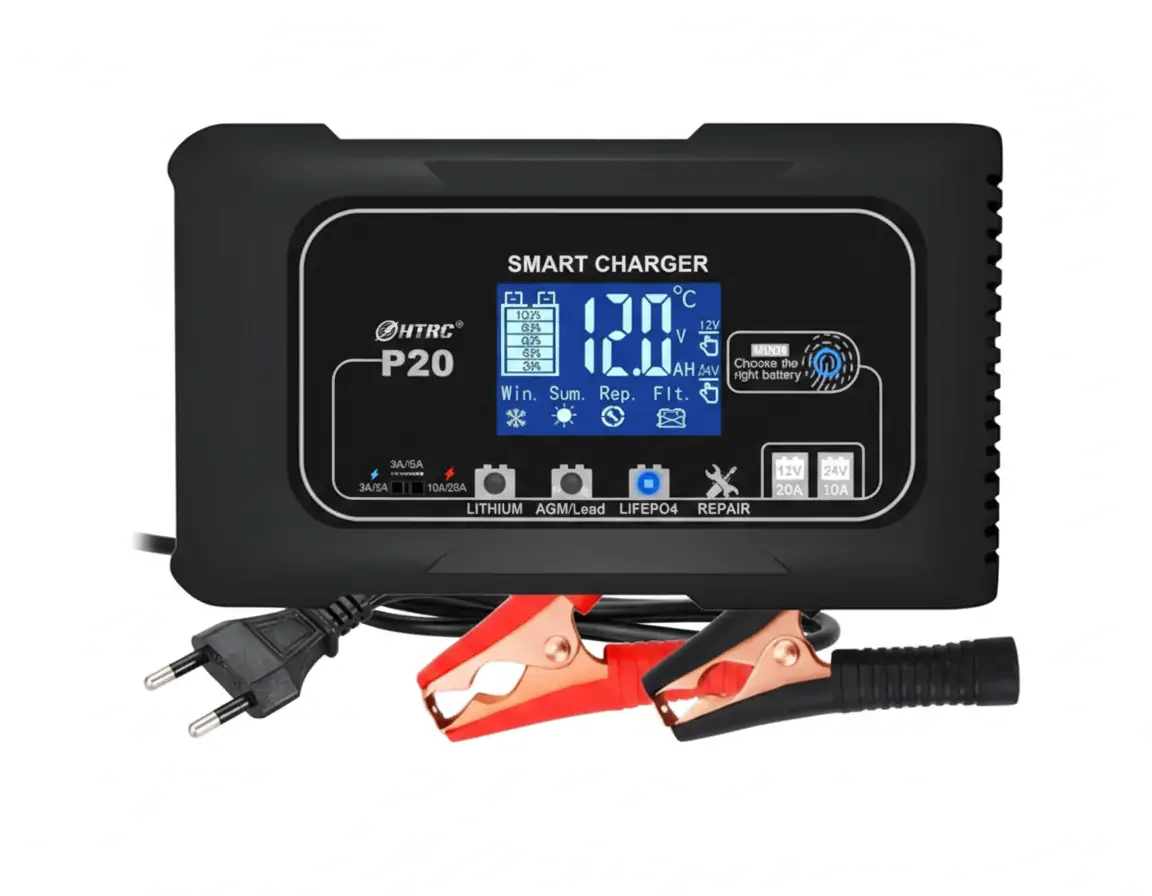 Купить оптом Универсальное зарядное устройство HTRC P20 (20A 10A 5A) в Украине 