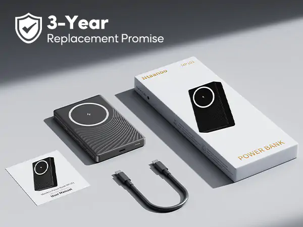 Купити оптом Купити Повербанк Ntaanoo MP101 10000 mAh (MagSafe) оптом - ціна 429 грн в Україні 