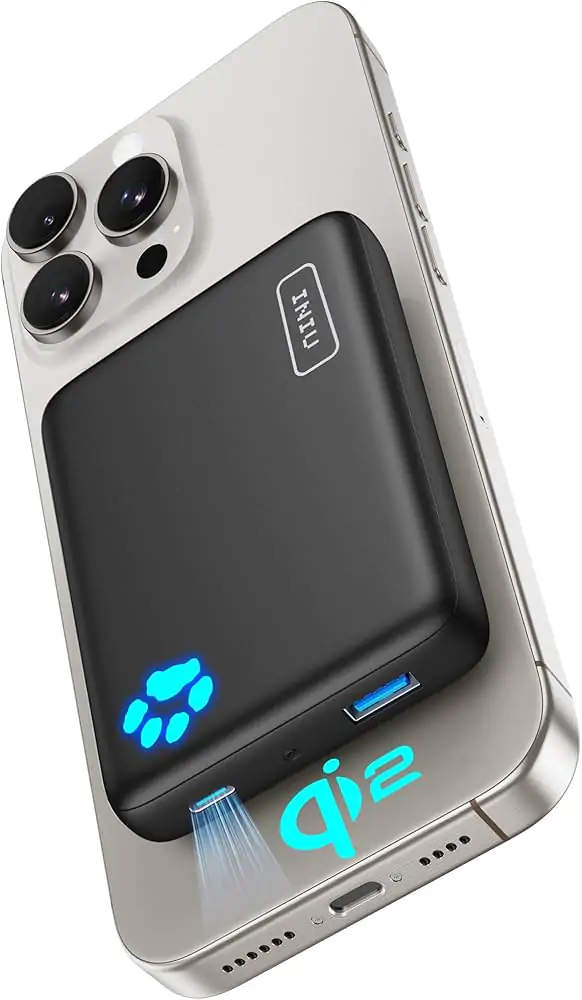 Купить оптом Магнитный повербанк INIU 10000 mAh (Qi2 MagSafe, PD 30W) BI-B43 в Украине 