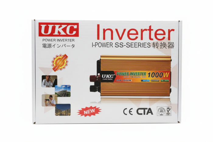Купить оптом Преобразователь инвертор 12V/220V SSK 1000W (modify)