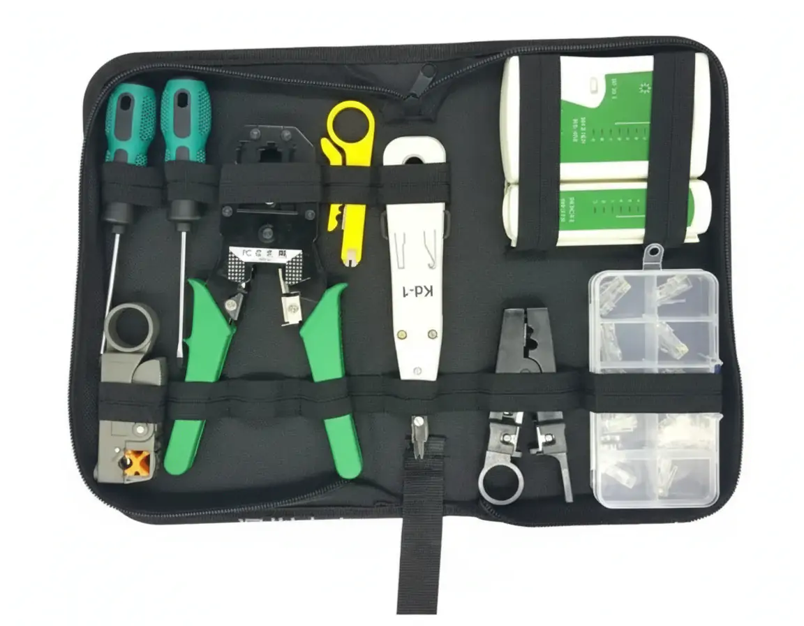 Купити оптом Купити Набір інструментів для роботи з інтернет-кабелем оптом - ціна 478 грн в Україні 