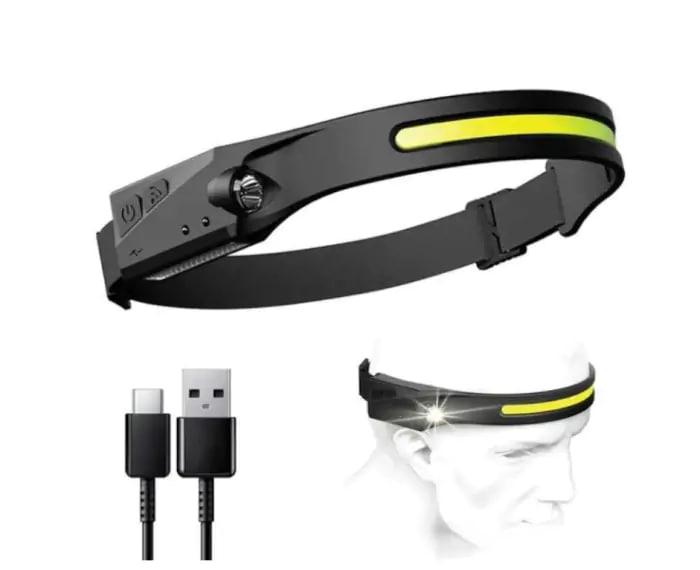 Купить оптом Светодиодный налобный фонарь лента G28 (COB+XPE)