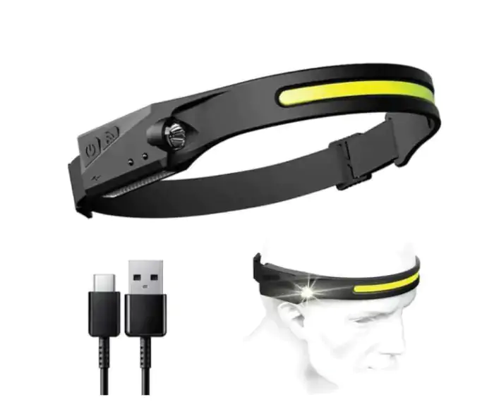 Купить оптом Светодиодный налобный фонарь лента G28 (COB+XPE) в Украине 