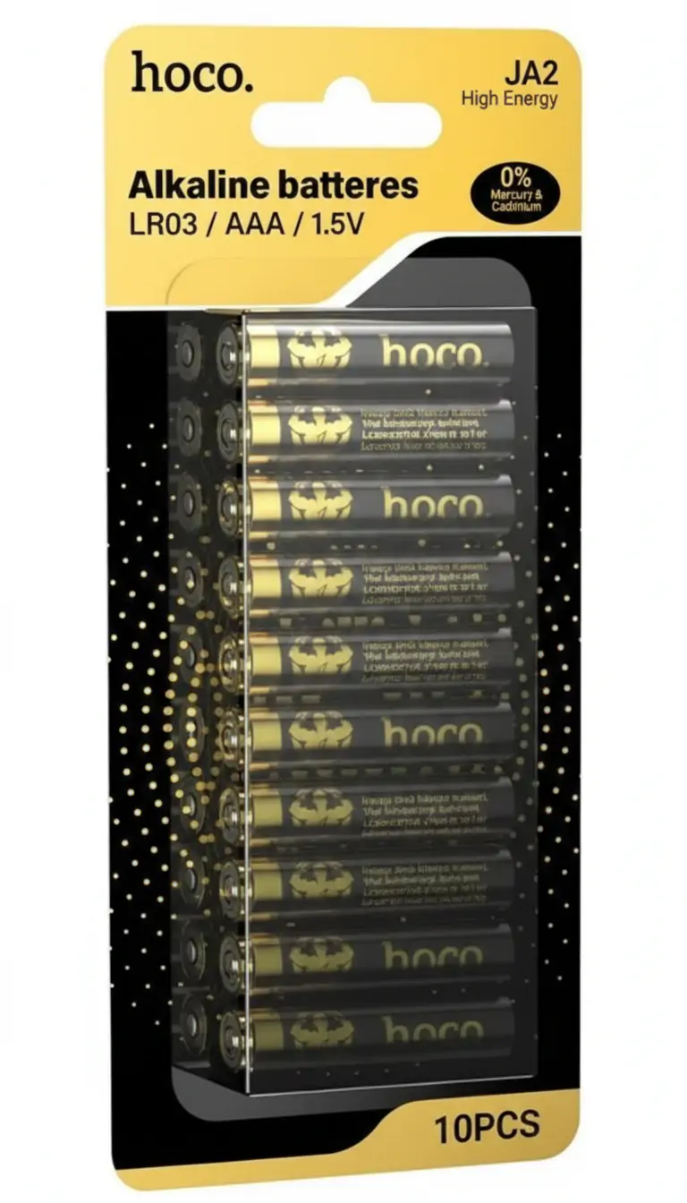 Купити оптом Купити Батарейки лужні HOCO JA2 ALKALINE LR03/AAA (ціна вказана за 10шт) оптом - ціна 110 грн в Україні 