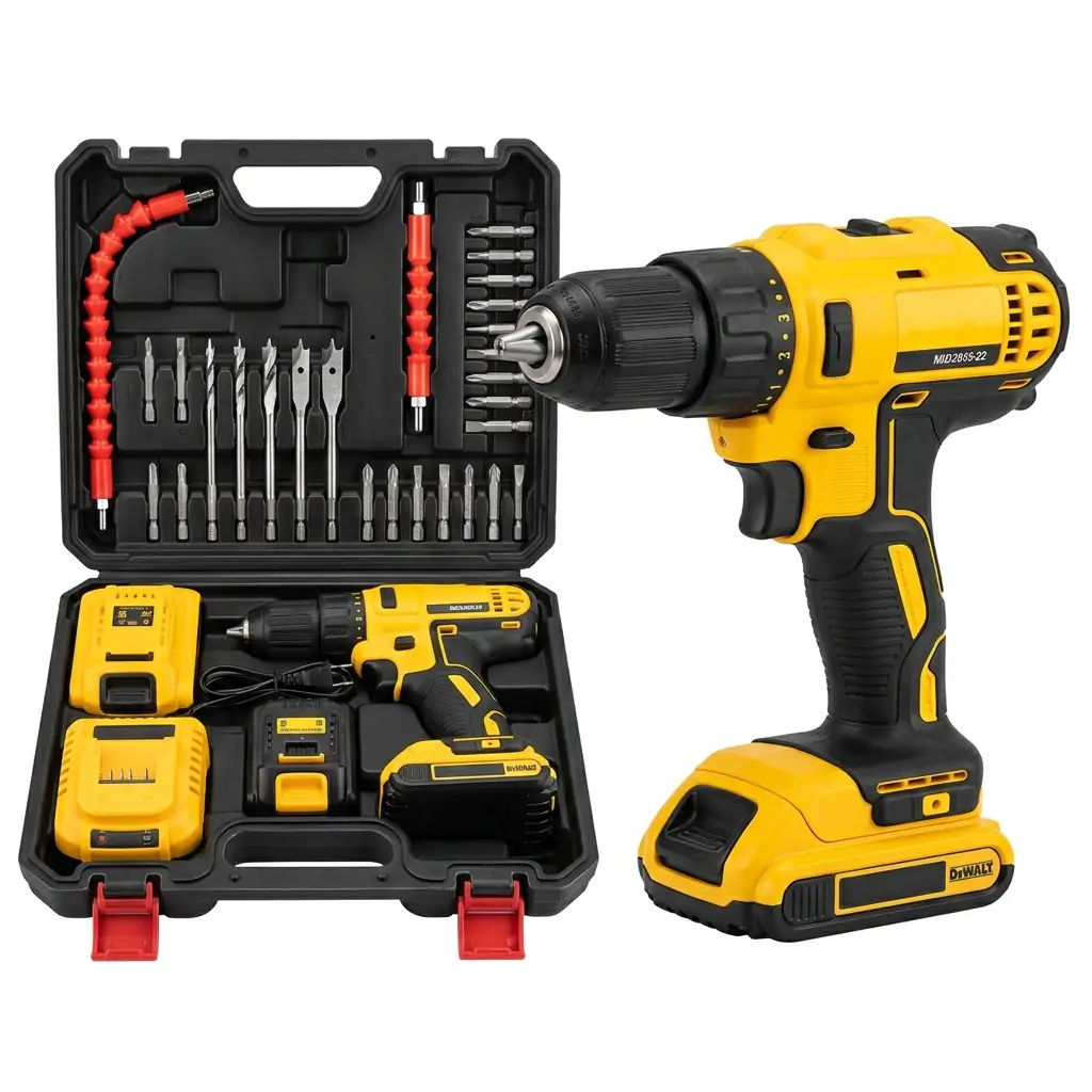 Купити оптом Купити Акумуляторний шуруповерт 24V (жовтий) WW-0546 оптом - ціна 671 грн в Україні 