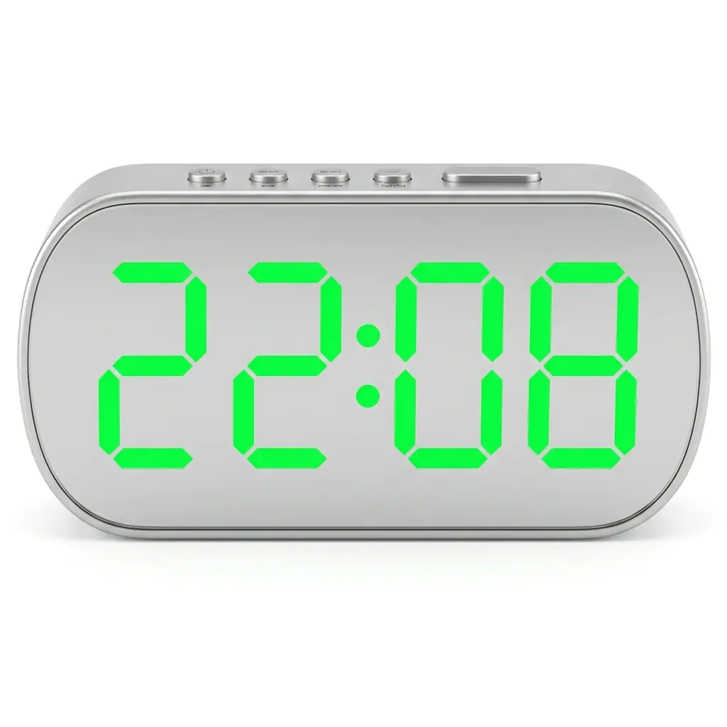 Купить оптом Электронные зеркальные часы DS-6637 / GREEN в Украине 