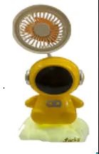 Купить оптом Настольный вентилятор аккумуляторный с подсветкой и Type-C FAN Y6 в Украине 