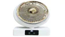 Купить оптом Настольный вентилятор аккумуляторный с подсветкой и Type-C FAN F23 в Украине 