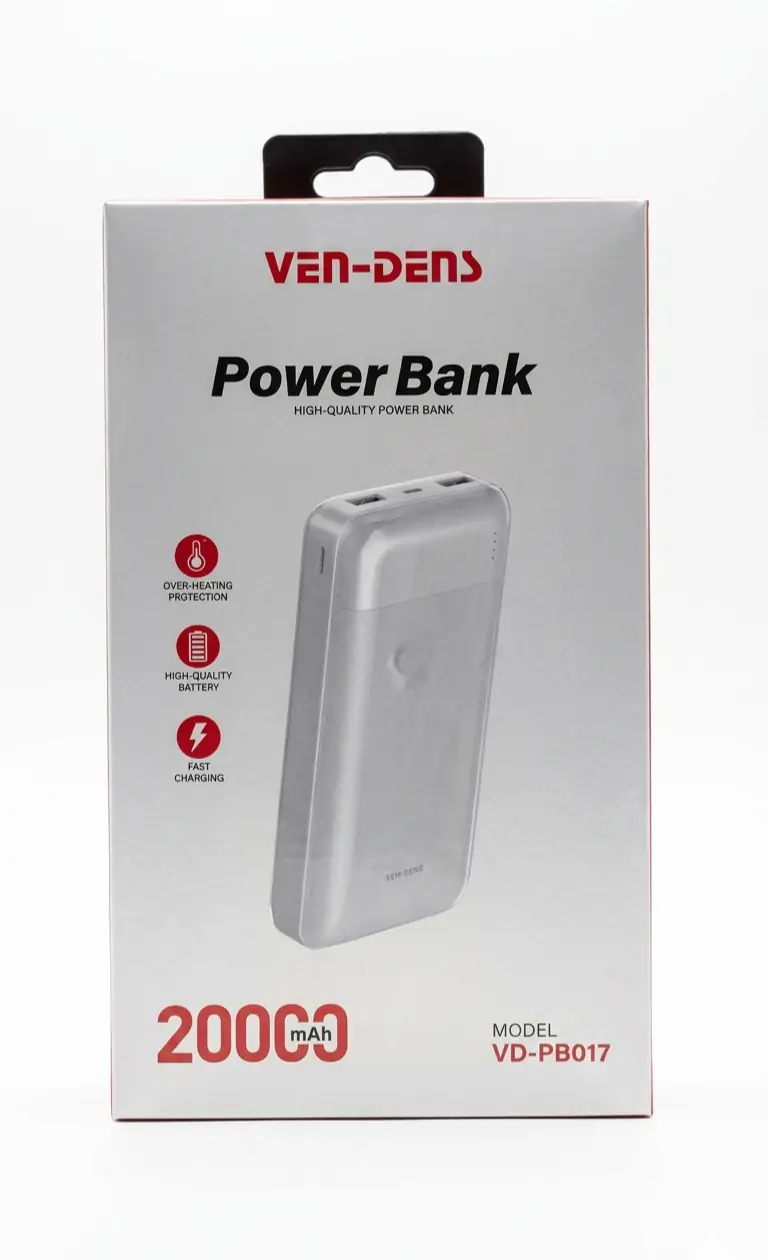 Купить оптом Павербанк 20000mAh VEN-DENS VD-PB017 в Украине 