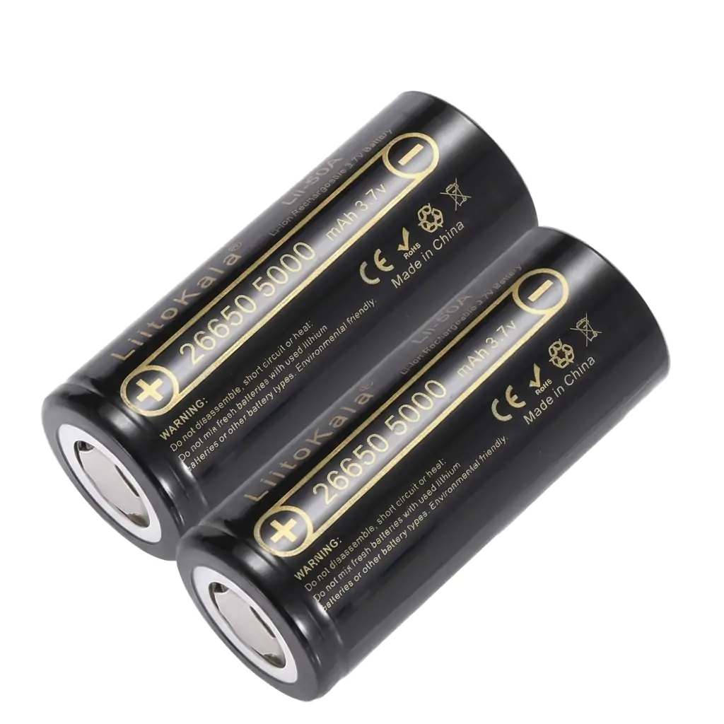 Купити оптом Купити Акумулятор 26650 LitoKala 50A 5000mAh (Original) оптом - ціна 197 грн в Україні 