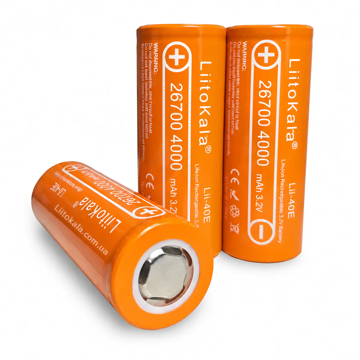 Купити оптом Купити Акумулятор 26700 LitoKala 40E 4000mAh (Original) оптом - ціна 167 грн в Україні , зображення 2