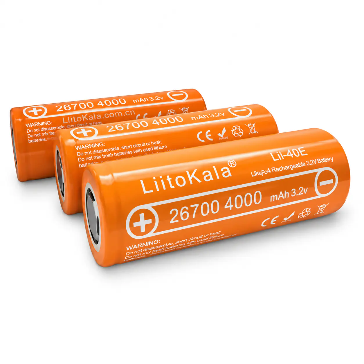 Купити оптом Купити Акумулятор 26700 LitoKala 40E 4000mAh (Original) оптом - ціна 167 грн в Україні , зображення 3