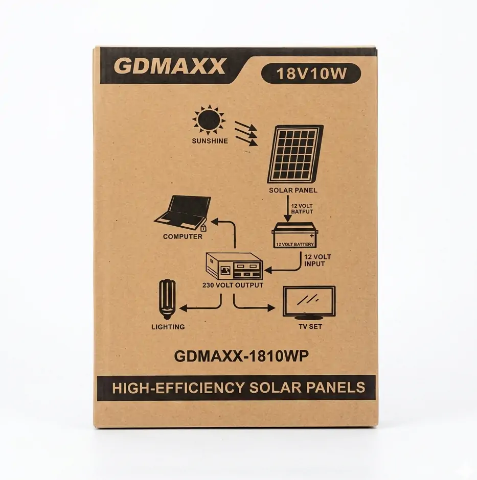 Купити оптом Купити Сонячна панель GDMAX-1810WP (43x37x2sm) 10W оптом - ціна 223 грн в Україні , зображення 2