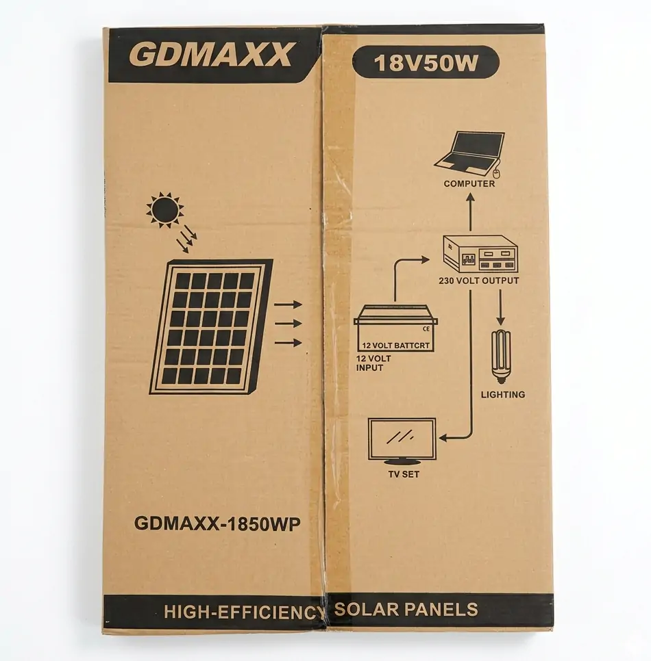 Купить оптом Солнечная панель GDMAX-1850WP (69x50x3sm) 50W в Украине 