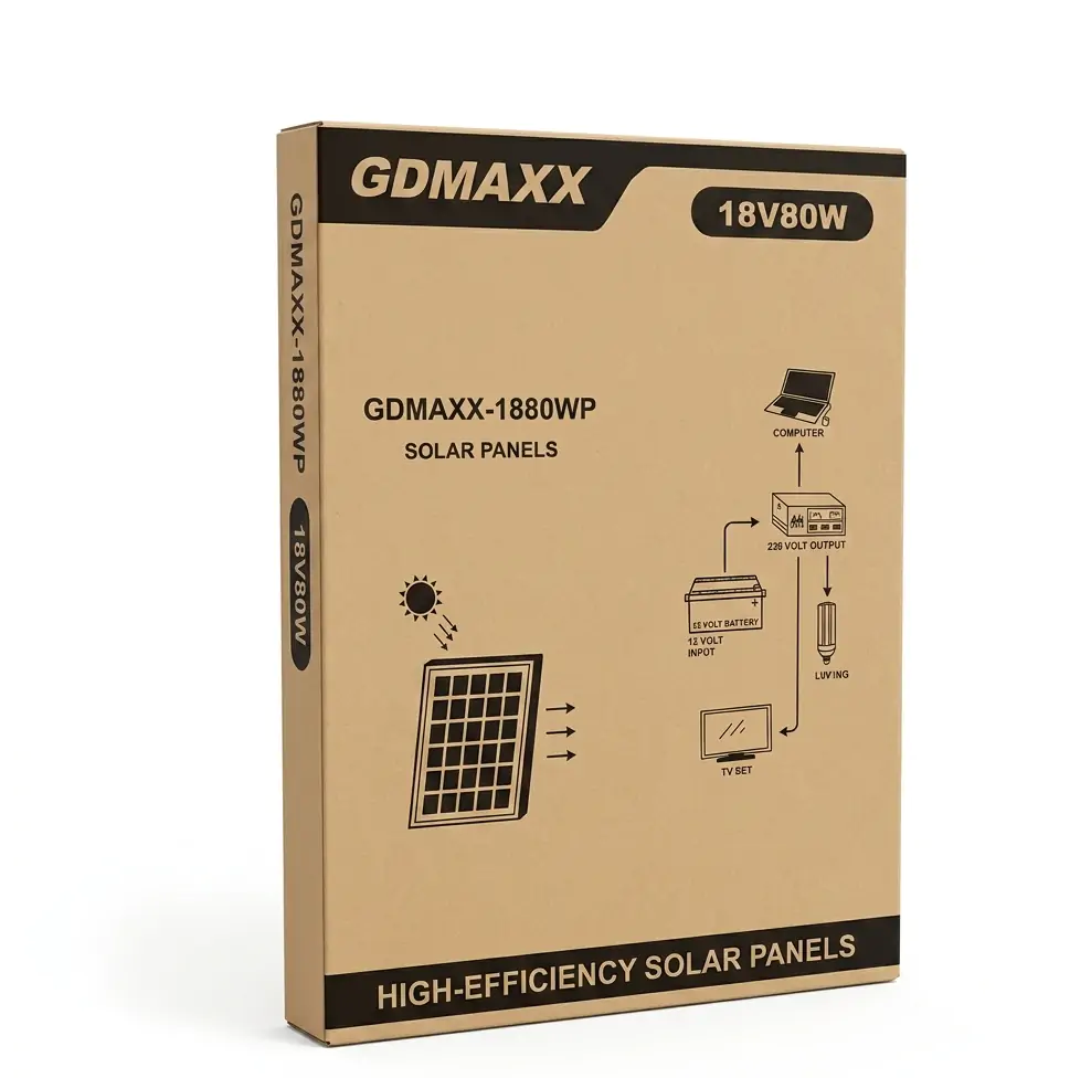 Купить оптом Солнечная панель GDMAX-1880WP (81x59x3sm) 80W в Украине , изображение 2