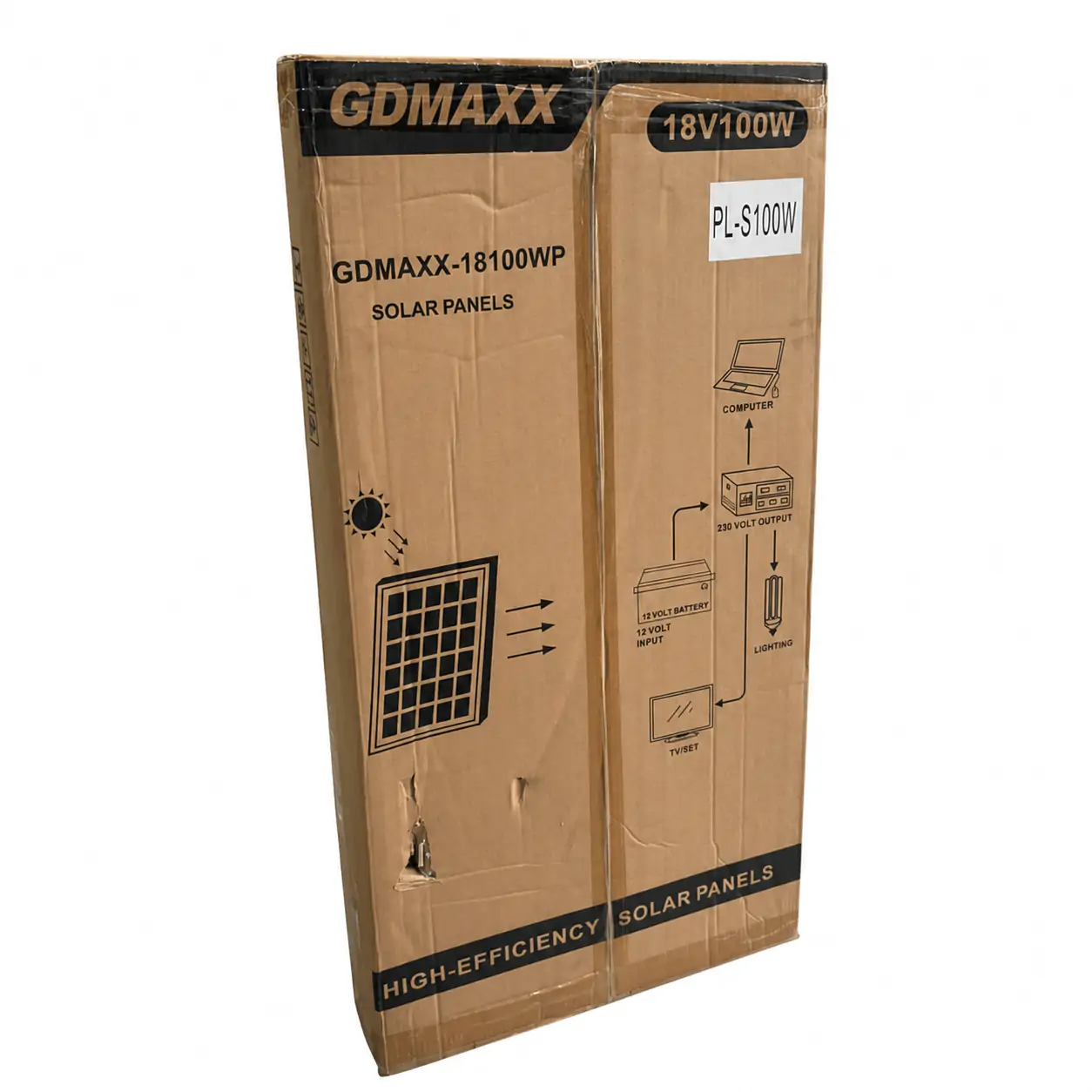 Купити оптом Купити Сонячна панель GDMAX-18100WP (110x58x3.5sm) 100W оптом - ціна 1220 грн в Україні , зображення 2